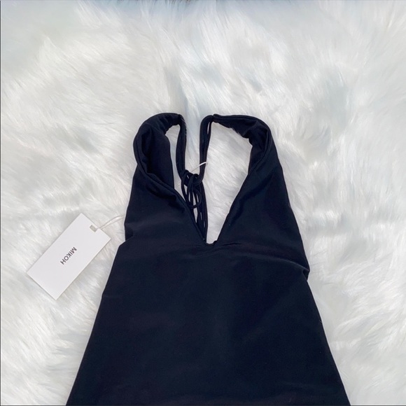Mikoh Ipanema One Piece Swimsuit Black Sz Small - Picture 6 of 11